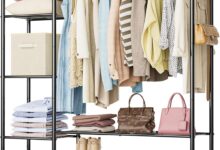 How We Organized Our Space with This Sturdy 4-Tier Wardrobe Rack