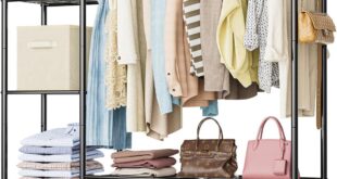 How We Organized Our Space with This Sturdy 4-Tier Wardrobe Rack