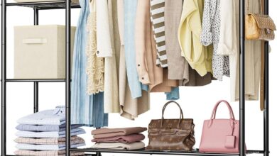 How We Organized Our Space with This Sturdy 4-Tier Wardrobe Rack