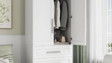 Our Take on the Wooden Armoire Wardrobe: Stylish, Spacious, Simple