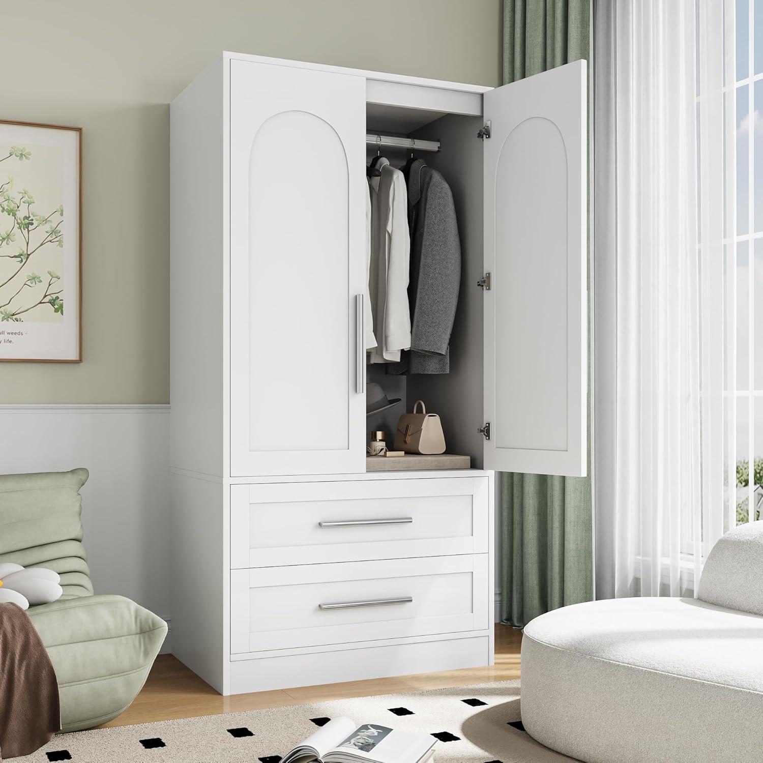 Our Take on the Wooden Armoire Wardrobe: Stylish, Spacious, Simple