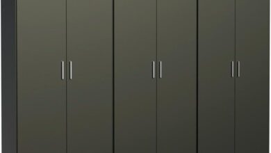 How We Organized Our Space with the Madesa 6-Door Wardrobe
