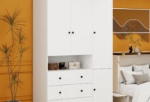Our Honest Take on the Spacious White 3-Door Wardrobe Armoire