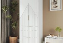 Our Honest Take on the 71.7″ Wooden Wardrobe Armoire Review