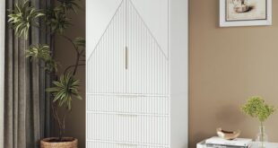 Our Honest Take on the 71.7″ Wooden Wardrobe Armoire Review