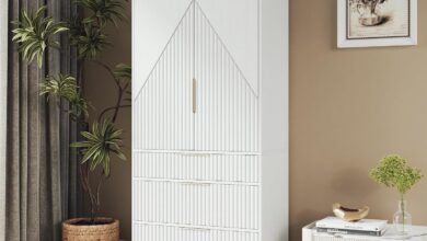 Our Honest Take on the 71.7″ Wooden Wardrobe Armoire Review