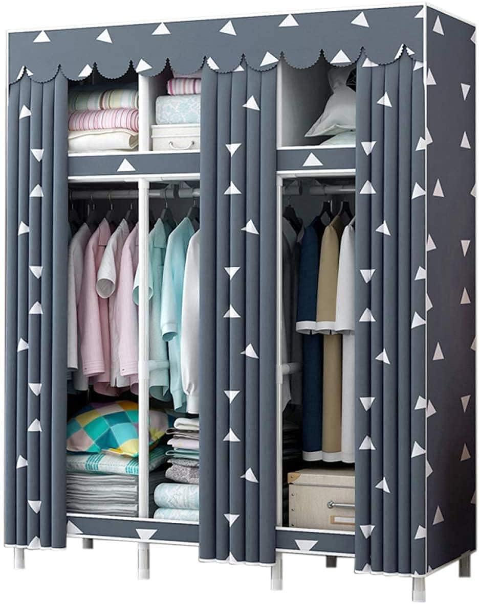 How We Organized Our Space with a Durable Portable Folding Wardrobe