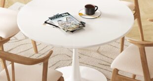 Our Honest Take on the DKLGG White Round Tulip Dining Table
