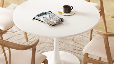 Our Honest Take on the DKLGG White Round Tulip Dining Table