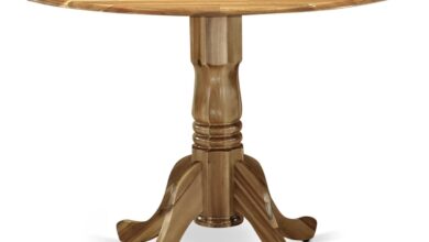 Why We Love the Dublin Round Pedestal Dining Table Together
