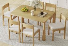 How We Transformed Our Dining Space with a Farmhouse Table Set