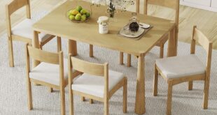 How We Transformed Our Dining Space with a Farmhouse Table Set