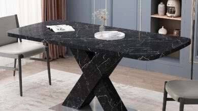 Our Honest Take on the Modern Extendable Black Marble Dining Table