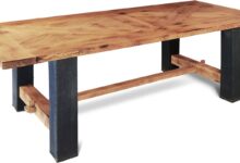 Why We Love the Denim Dining Table: Rustic Charm Meets Modern Flair