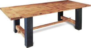 Why We Love the Denim Dining Table: Rustic Charm Meets Modern Flair