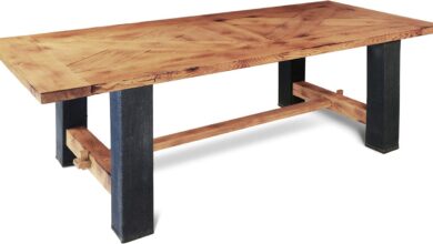 Why We Love the Denim Dining Table: Rustic Charm Meets Modern Flair