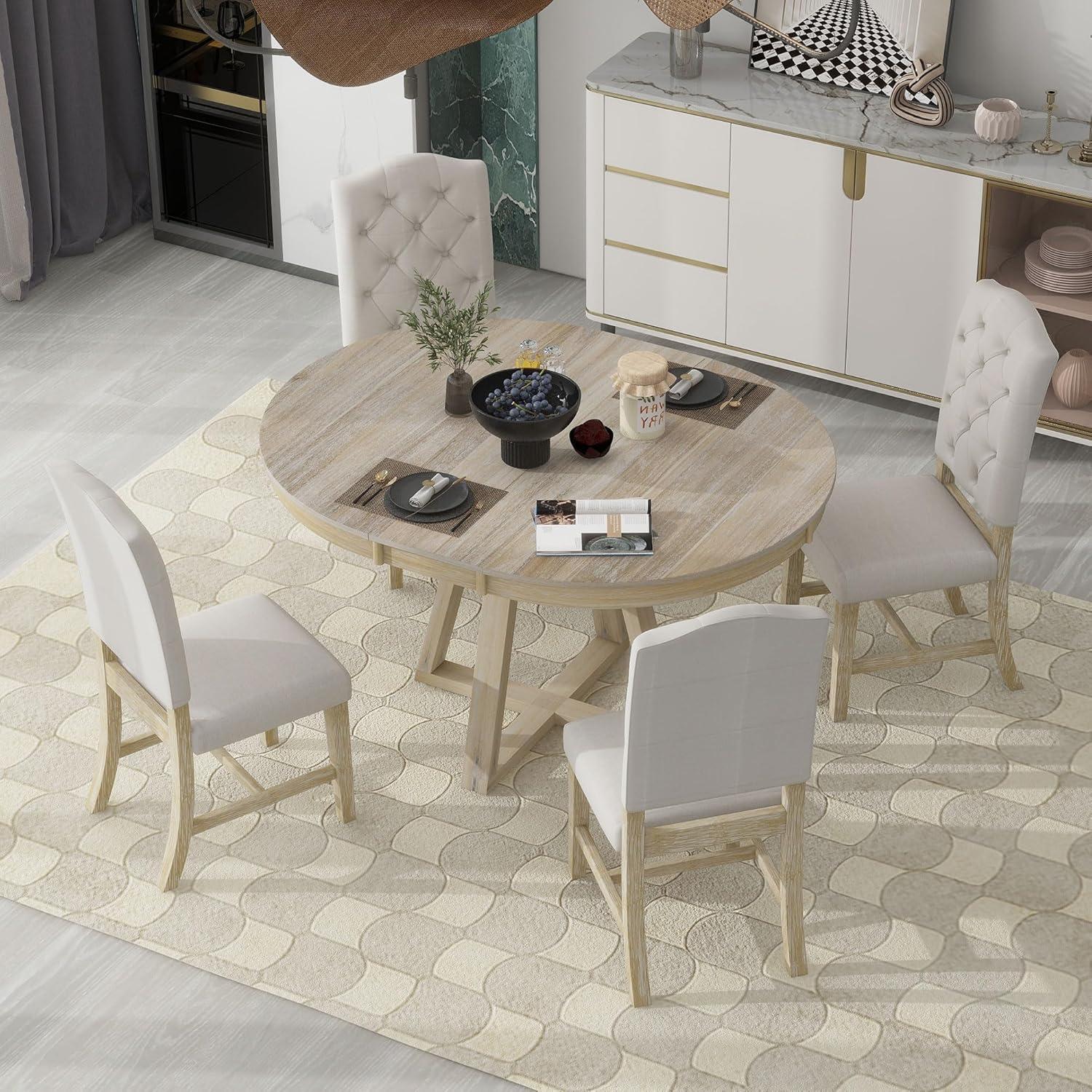 Our Take on the Merax 5-Piece Retro Dining Set: Style Meets Function