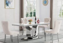 Our Honest Take on the HomVent 70″ Modern Marble Dining Set