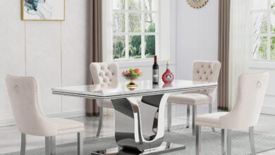Our Honest Take on the HomVent 70″ Modern Marble Dining Set