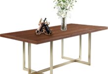 Our Honest Take on the 71″ Mid-Century Modern Dining Table