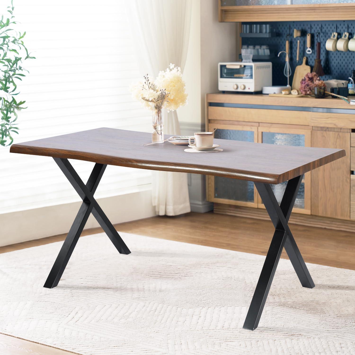 Our Honest Take on the 63″ Farmhouse Dining Table for 6-8 Guests