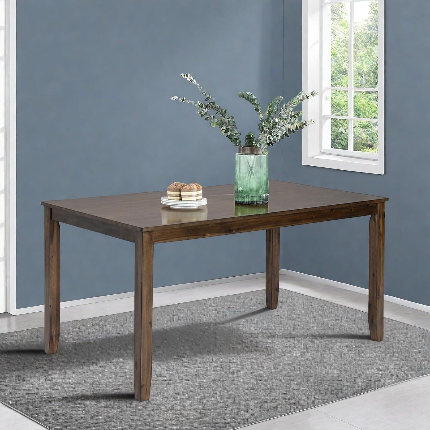 Our Honest Take on the Trygoal Walnut Dining Table for Four