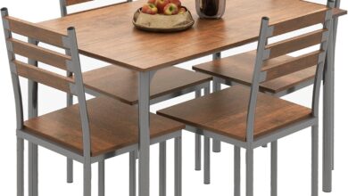 How We Found Style and Space with HOMCOM’s 5-Piece Dining Set