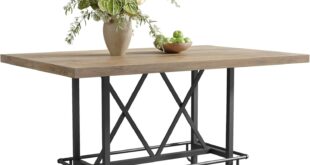 Our Take on the LITTLE TREE Industrial Bar Table: Stylish and Sturdy