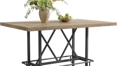 Our Take on the LITTLE TREE Industrial Bar Table: Stylish and Sturdy