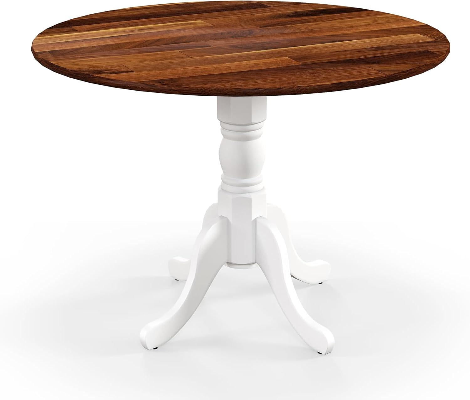 Our Giantex Round Dining Table Review: Stylish Yet Mixed Assembly Experience