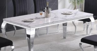 Our Take on the 70″ Faux Marble Dining Table for Stylish Gatherings