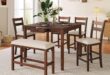 Our Take on the Compact Walnut Dining Set for Six Seats