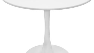 Why We Love Our 31.5″ White Round Dining Table: A Balanced Review