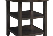 Why We Love the Taylor Walnut Counter Height Dining Table