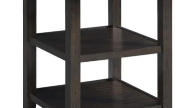 Why We Love the Taylor Walnut Counter Height Dining Table