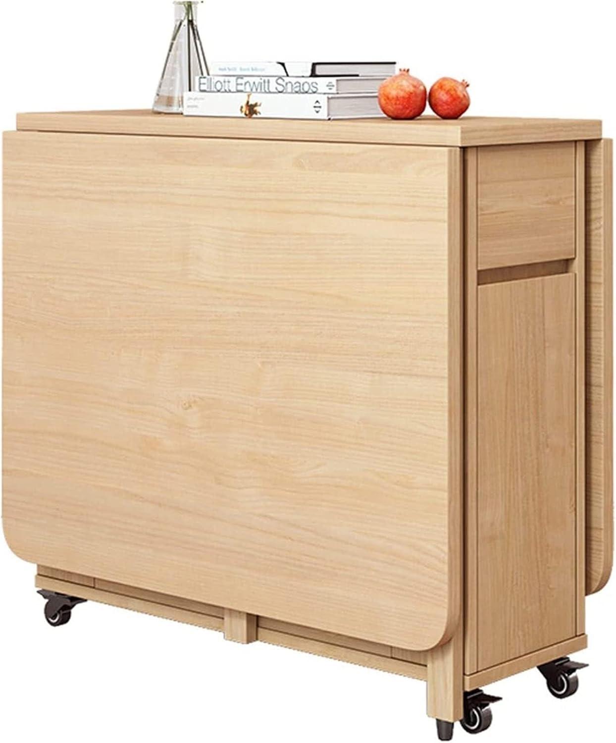 How Our Extendable Oak Folding Table Transforms Small Spaces