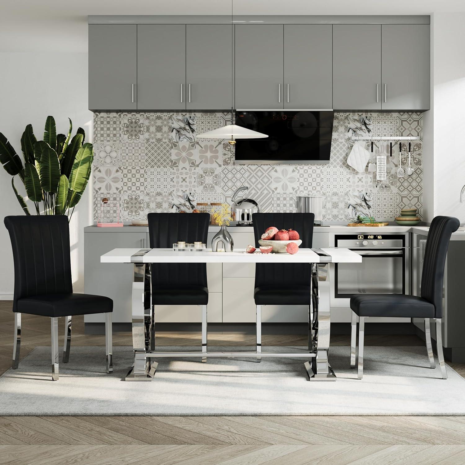 Our Take on the ACEDÉCOR 5-Piece Modern Dining Set