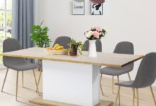 Our Take on the Extensible Wooden Dining Table for 4 to 8 Seats