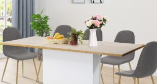 Our Take on the Extensible Wooden Dining Table for 4 to 8 Seats