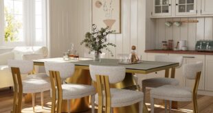 Our Honest Take on the Brush Gold Dining Set: Stylish Comfort for Eight