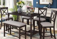 How We Found Comfort and Style in This 6-Piece Espresso Dining Set