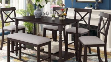 How We Found Comfort and Style in This 6-Piece Espresso Dining Set