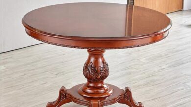 Our Take on the Elegant European Solid Wood Round Dining Set