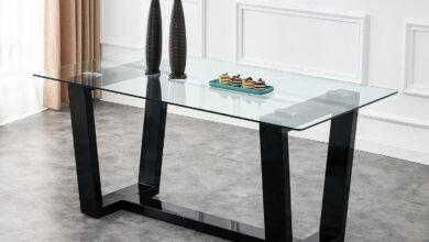Our Take on the 63″ Modern Glass Dining Table: Stylish & Sturdy