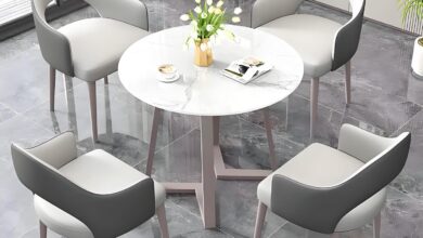 How We Loved the Space-Saving Kitchen Table and Chair Set for 4