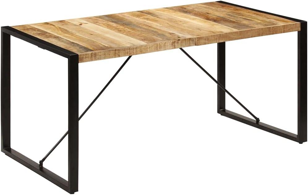 Our Honest Take on the Solid Mango Wood Rustic Dining Table