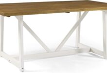 How We Transformed Our Space with the Walker Edison Farmhouse Table