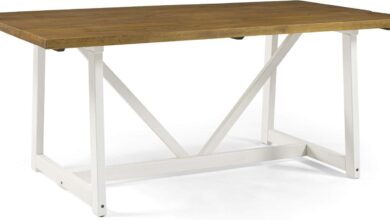 How We Transformed Our Space with the Walker Edison Farmhouse Table