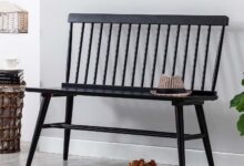 Our Take on the DUHOME Black Windsor Bench: Style Meets Sturdiness