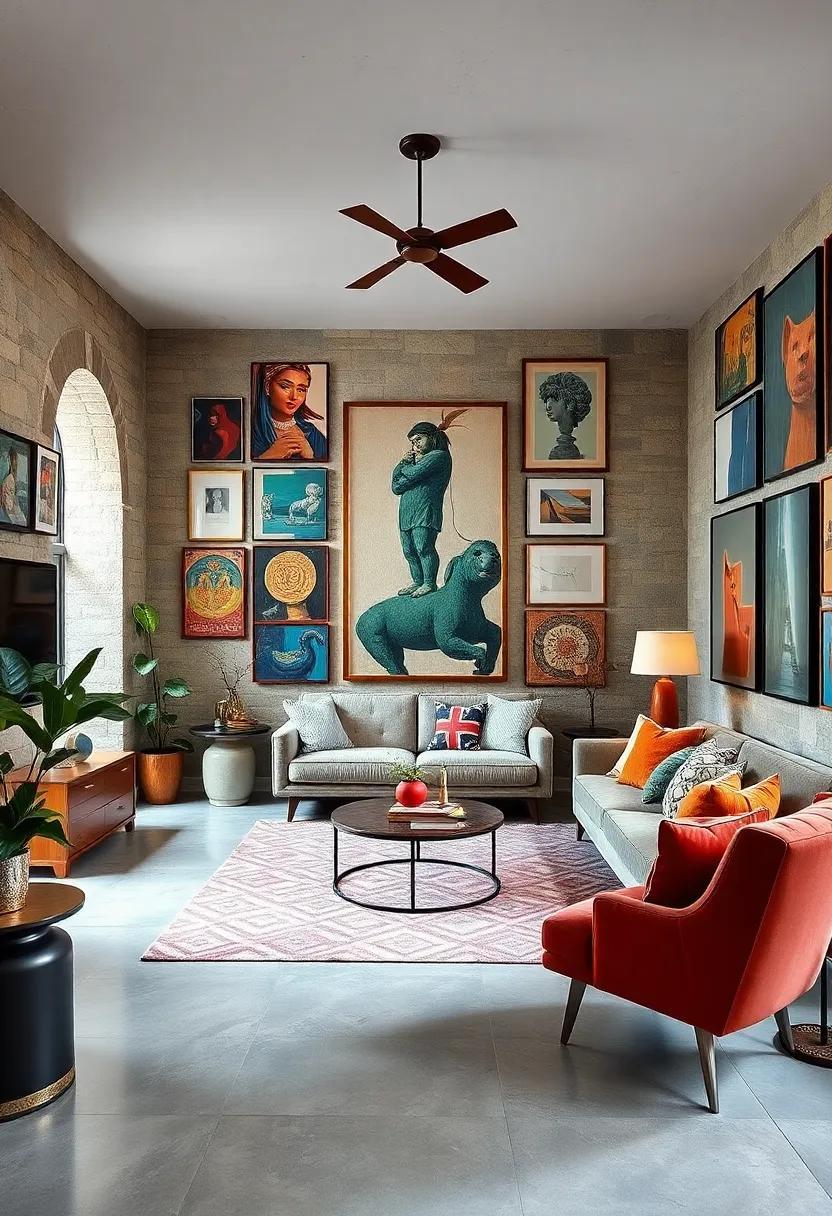 27 Inspiring Eclectic Rooms Filled with Wall-to-Wall Artwork for Bold Interiors